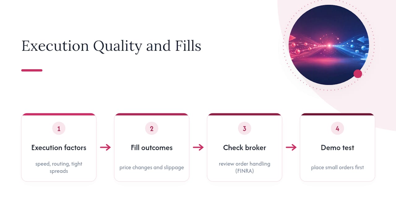 How Does Your Broker's Execution Quality Affect Your Fills? — overview diagram